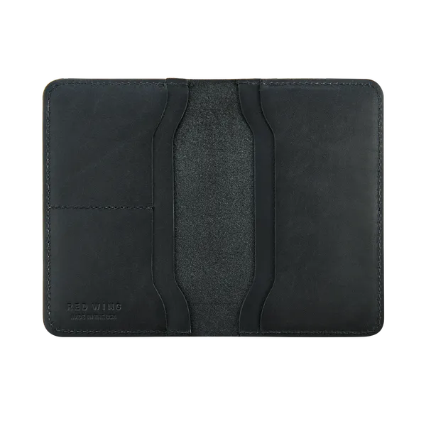 Passport Wallet in Black Leather 95020 - Image 2