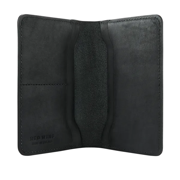 Passport Wallet in Black Leather 95020 - Image 3