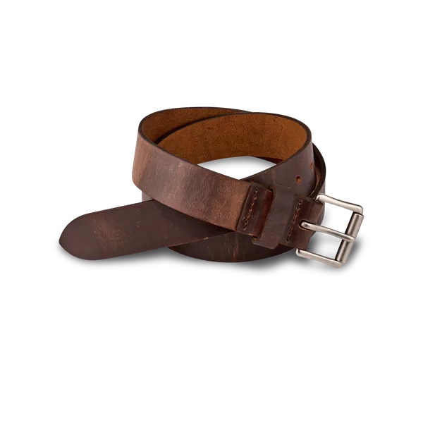 Men's Belt in Brown Leather 96520