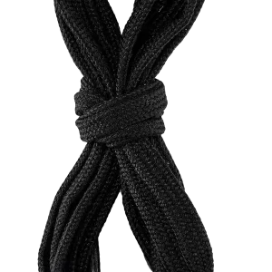 36-Inch Black Flat Nylon Boot Laces 97119
