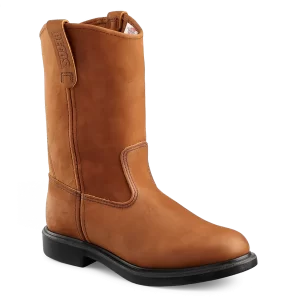 Men's SuperSole® 11-inch Soft Toe Pull-On Boot Light Brown 1105