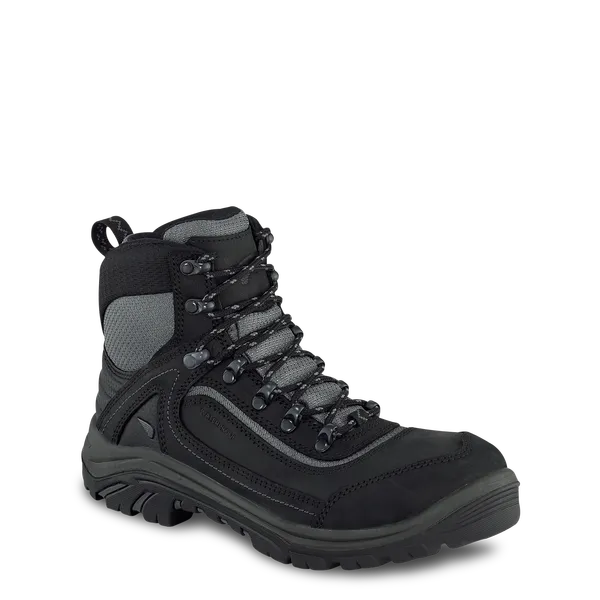 Women's Tradeswoman 6-inch Waterproof Safety Toe Boot Black 2345