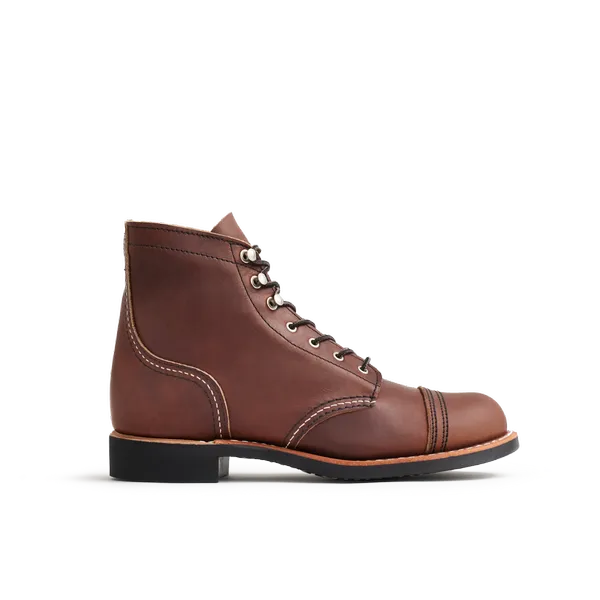 Women's Iron Ranger Short Boot in Dark Brown Leather 3365