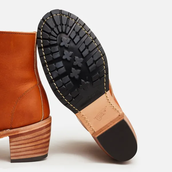 Women's Clara Heeled Boot in Brown Leather 3404 - Image 5