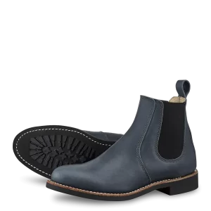 Women's 6-Inch Chelsea in Blue Leather 3454