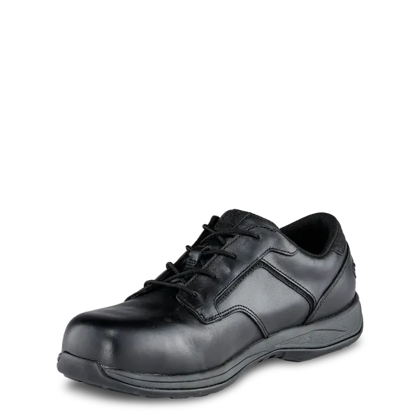 Men's ComfortPro Safety Toe Oxford Black Work Shoe 6712 - Image 3