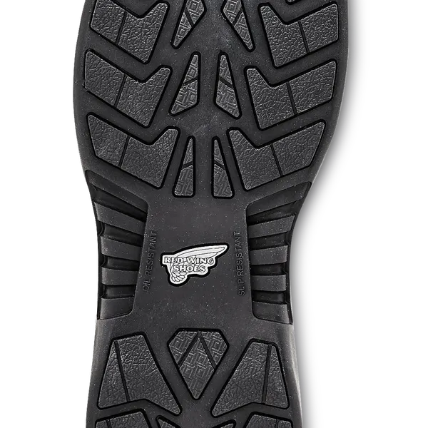 Men's ComfortPro Safety Toe Oxford Black Work Shoe 6712 - Image 5