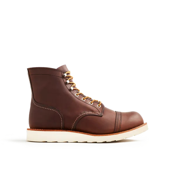 Men's Iron Ranger Traction Tred in Brown Leather 8088