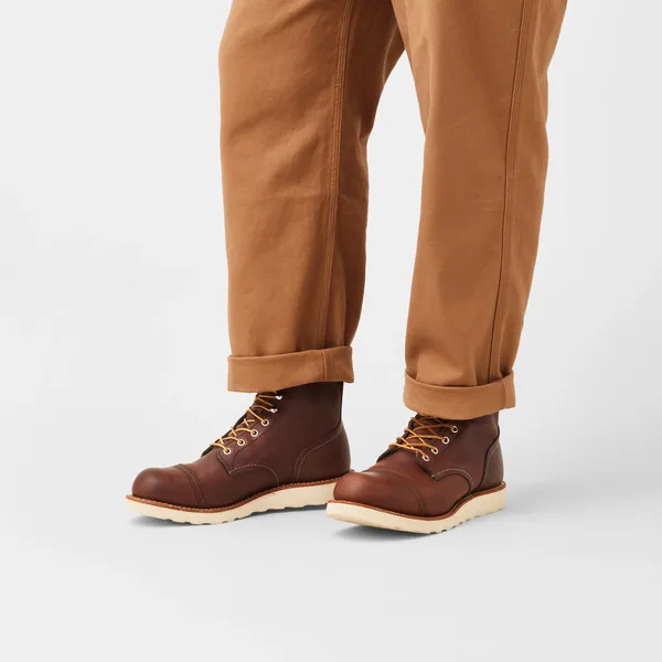 Men's Iron Ranger Traction Tred in Brown Leather 8088 - Image 2