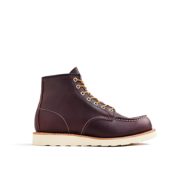 Men's Classic Moc in Black Cherry Leather 8847