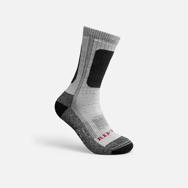 Unisex Performance Crew Work Sock in Black 97267 - Image 2