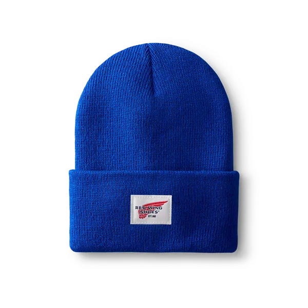 Unisex Kids Cuffed Beanie Hat in Royal Blue 98053
