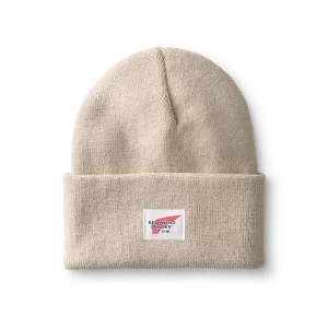 Unisex Cuffed Beanie Hat in Stone 98054