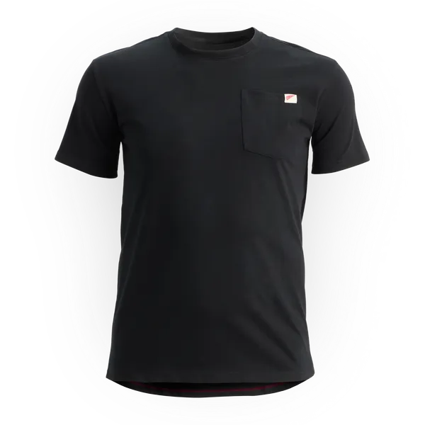Men's Short Sleeve Pocket T-Shirt in Black 98468