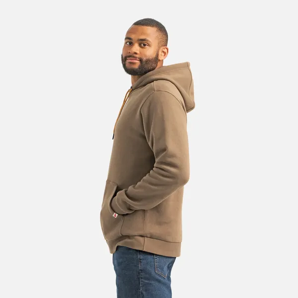 Men's Classic Hoodie in Brown 98482 - Image 5