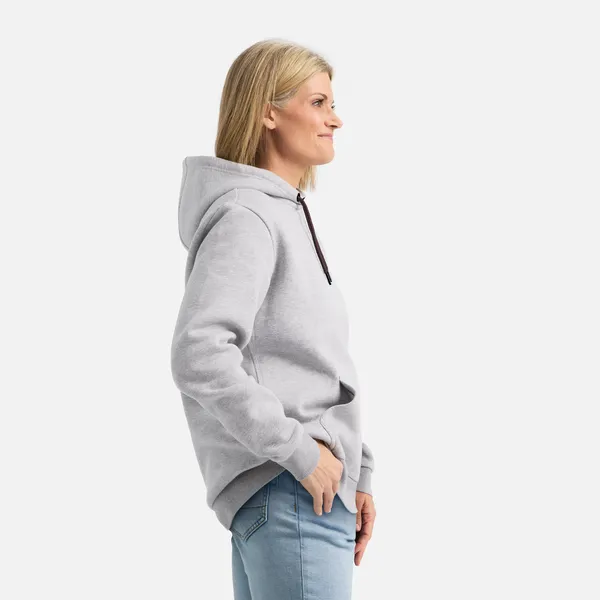 Women's Classic Hoodie in Heather Gray 98485 - Image 3