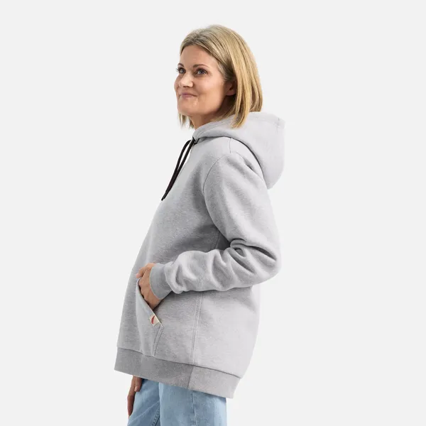 Women's Classic Hoodie in Heather Gray 98485 - Image 5