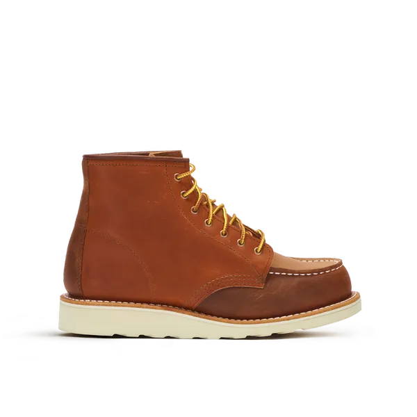 Women's 6-Inch Classic Moc Short Boot in Multi Brown 3475