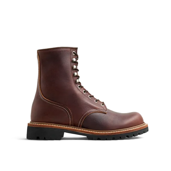 Men's Logger Boot in Briar Oil Slick Leather 4585