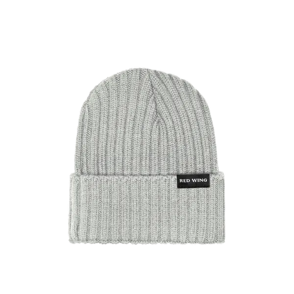 Unisex Shaniko Wool Rib Hat in Gray 97482