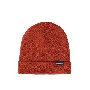 Unisex Shaniko Wool Jersey Hat in Rust 97484